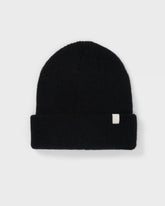 Alpine Waffle Beanie | Black