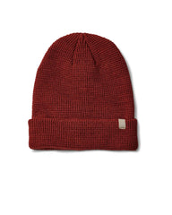 Alpine Waffle Beanie | Currant