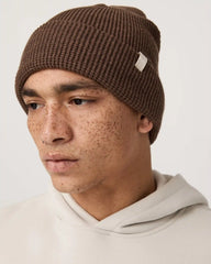 Alpine Waffle Beanie | Espresso