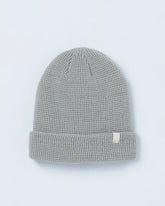 Alpine Waffle Beanie | Sky Grey