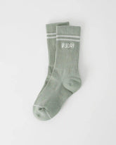 Vuori Crew Sock | Agave Green