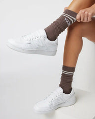 Vuori Crew Sock | Fossil