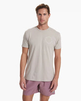 Textures Tee | Light Grey