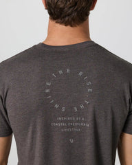 California Tee | Macchiato Heather