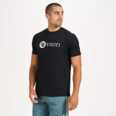 V1 Vuori Wordmark Logo Tee | Black