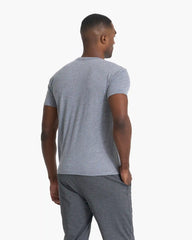 V1 Vuori Wordmark Logo Tee | Heather Grey Salt