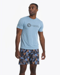 V1 Vuori Wordmark Logo Tee | Light Cloud