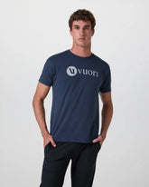 V1 Vuori Wordmark Logo Tee | Navy