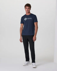 V1 Vuori Wordmark Logo Tee | Navy