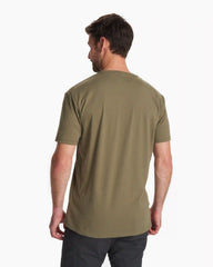 V1 Logo Tee | Army/Black