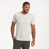 Set & Rise Tee | Light Heather Grey