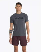 Seaside Tee | Charcoal