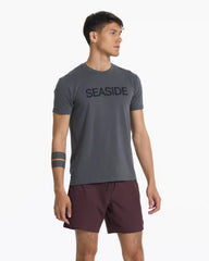 Seaside Tee | Charcoal