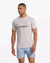 Sun Sets Tee | Light Grey
