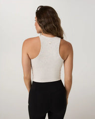 Pose Plyo Tank | White Heather