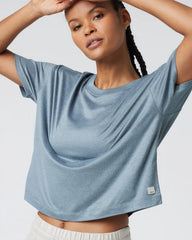Energy Tee | Smoke Blue Heather