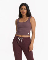 Sunrise Crop Tank | Chestnut
