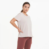 Feather Tee | Oyster