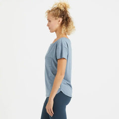 Lux Performance Tee | Cloud Heather