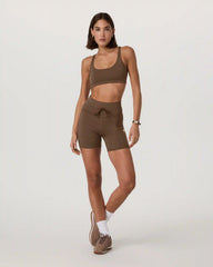 Stripe Yosemite Bra | Espresso Stripe