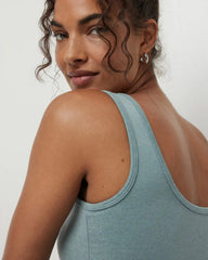 Halo Essential Tank | Vintage Pistachio Heather