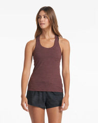 Lux Performance Tank | Chestnut Heather