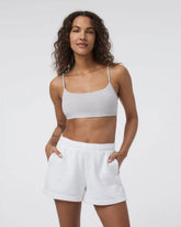 Halo Essential Bra | Pale Grey Heather