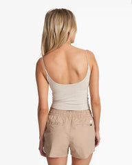 Lux Cami | Suede Heather