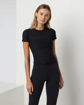 Hot Mesh Tee | Black