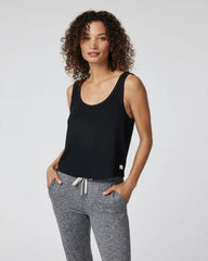 Sutton Relaxed Tank | Black