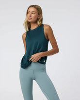 Energy Top Long | Moss Heather