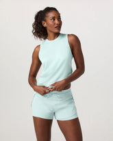 Energy Top Long | Spearmint Heather