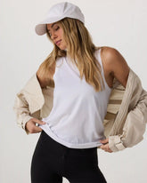 Energy Top Long | White