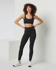 Maze Jacquard Bra | Black Maze