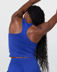 Halo Performance Crop 2.0 | Copenhagen Heather