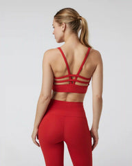Yosemite Longline Bra | Scarlet