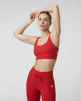 Yosemite Longline Bra | Scarlet