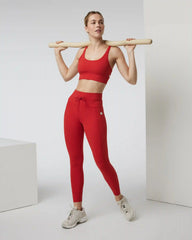 Yosemite Longline Bra | Scarlet