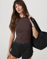 Short Sleeve Surge Seamless Tee | French Roast