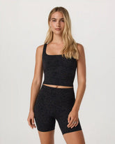 Vuori AllTheForm™ Support Tank | Black Blurred Torrent