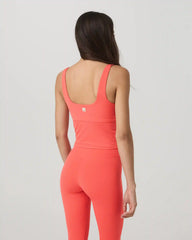 Vuori AllTheForm™ Support Tank | Bright Coral