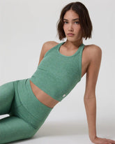 Elevation Racerback Tank | Creek Heather
