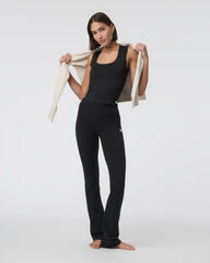 Halo Essential Scoop Tank | Solid Black