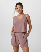 Villa Cropped Tank | Zion Rose