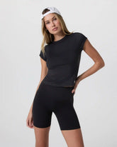 Halo Baby Tee | Solid Black