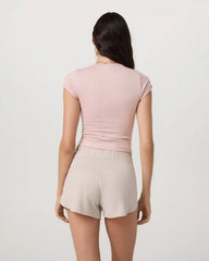Halo Baby Tee | Vintage Rose Heather