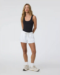 Sleeveless Halo Bodysuit | Solid Black