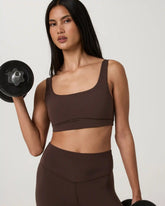 Vuori AllTheForm™ Bra | French Roast Tonal