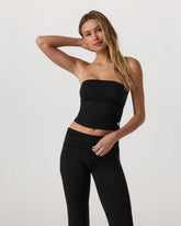 Halo Tube Top | Black Heather