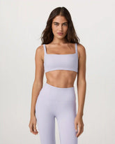 Inversion Rib Bra | Lavender Ice